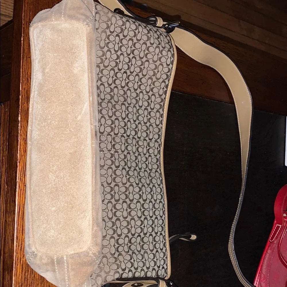 Y2K signature Coach bag purse 2 way - Picture 3 of 15